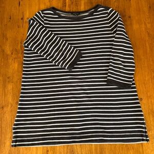 Land’s End Bateau Neck 3/4 Sleeve Tunic EUC